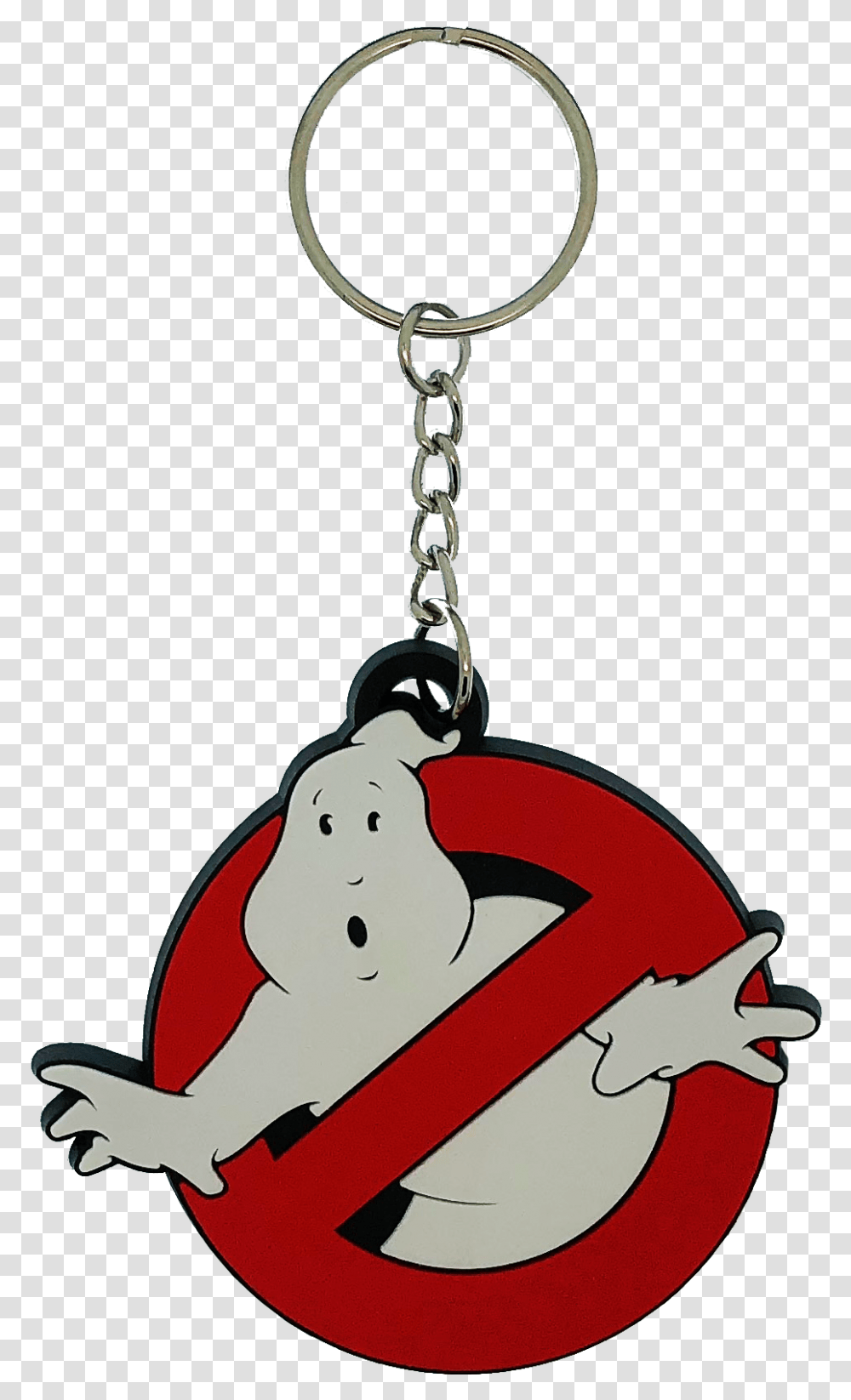 Ghostbusters Rubber Key Chain Chicago Cop Shop, Pendant Transparent Png