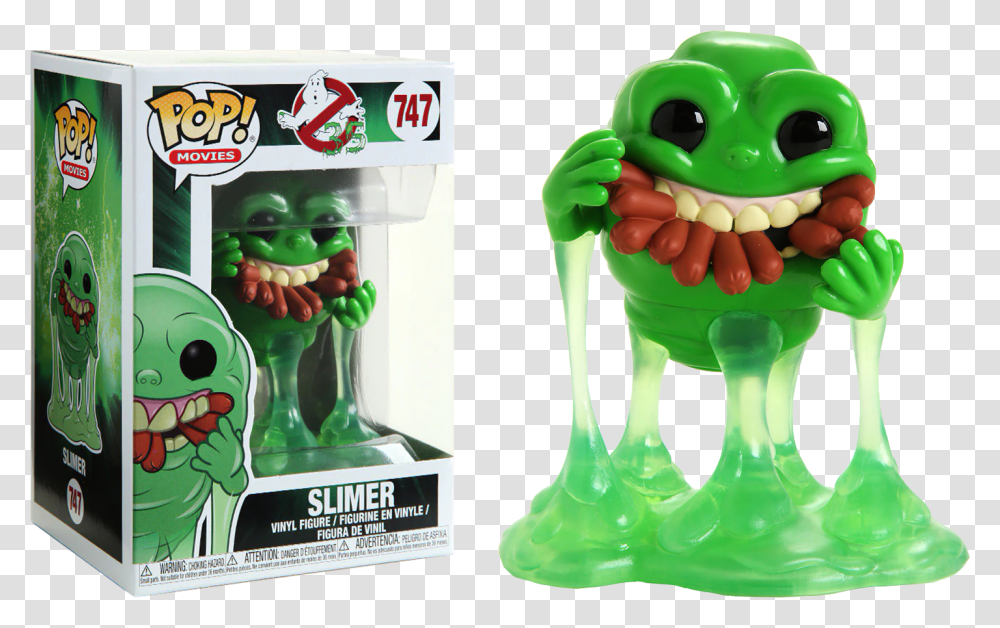 Ghostbusters Slimer Funko Hot Dogs, Toy, Green, Figurine Transparent Png