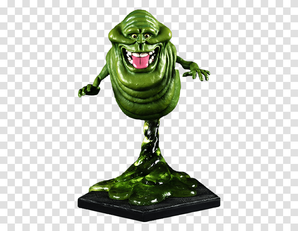 Ghostbusters Slimer Statue By Iron Studios Iron Studios Slimer, Toy, Animal, Green, Insect Transparent Png