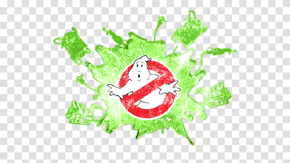 Ghostbusters - Design Of Today Ghostbusters Slime Logo, Bird, Animal, Plant, Amphibian Transparent Png