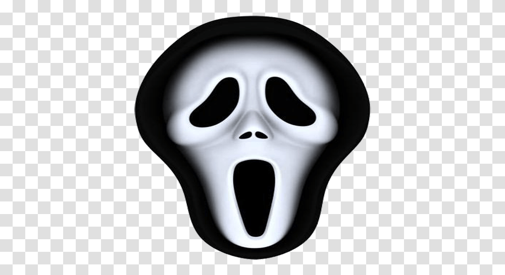 Ghostface Mask The Scream Halloween Halloween Mask Clipart, Helmet, Clothing, Apparel, Label Transparent Png