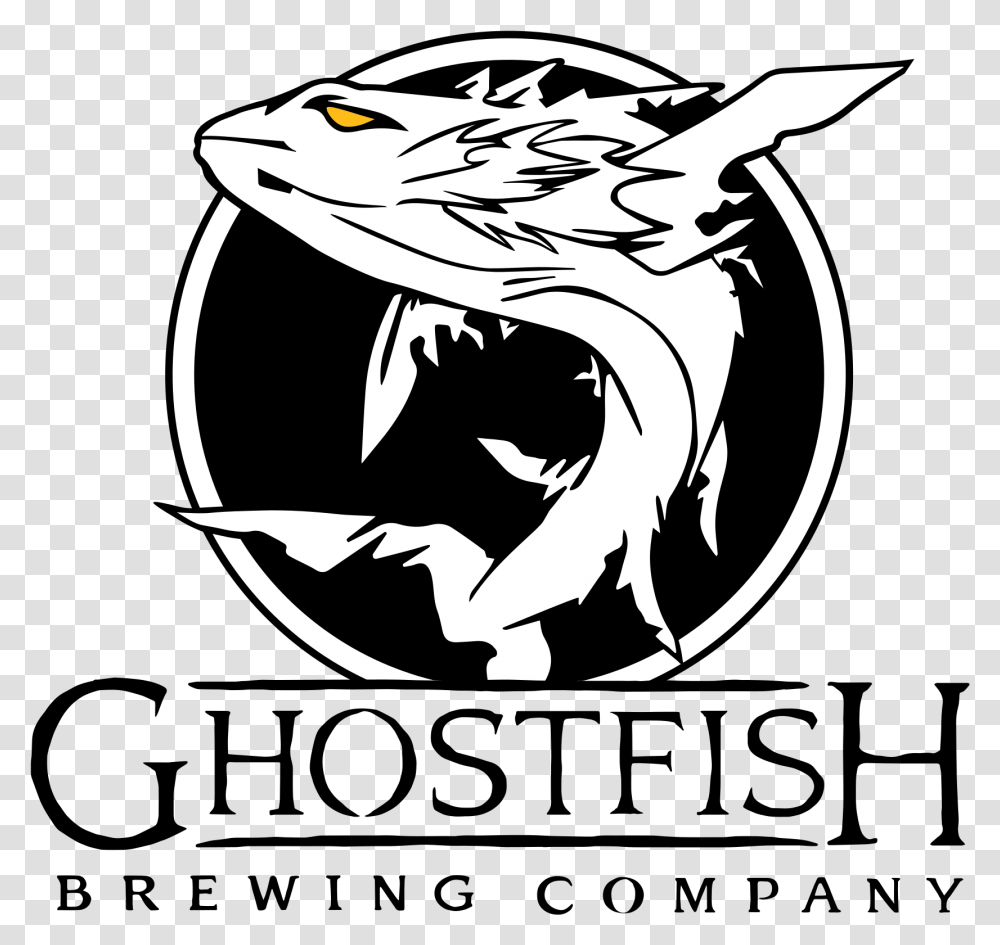 Ghostfish Brewery, Dragon, Stencil Transparent Png