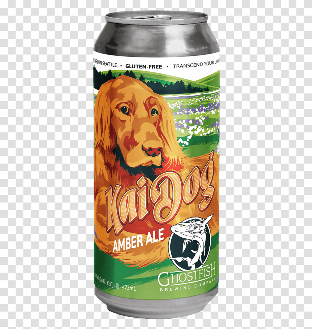 Ghostfish Brewing Kai Dog Amber Ale Can Nova Scotia Duck Tolling Retriever, Advertisement, Poster Transparent Png