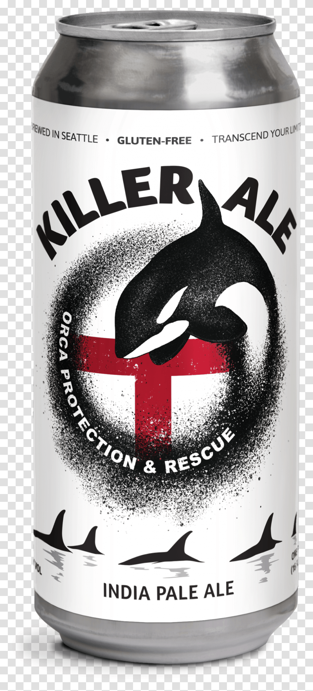 Ghostfish Brewing Killer Ale, Label, Advertisement, Poster Transparent Png