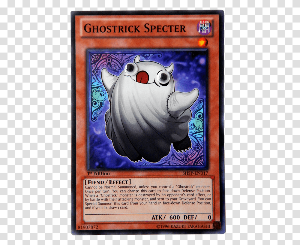 Ghostrick Specter With Googly Eyes Ghostrick Specter, Cat, Poster, Advertisement Transparent Png