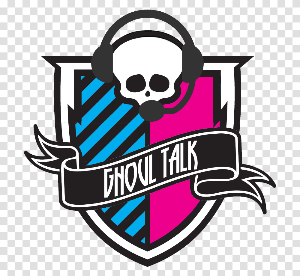 Ghoul Talk A Monster High Collectors Podcast Printable Monster High Logo, Trademark, Emblem, Label Transparent Png