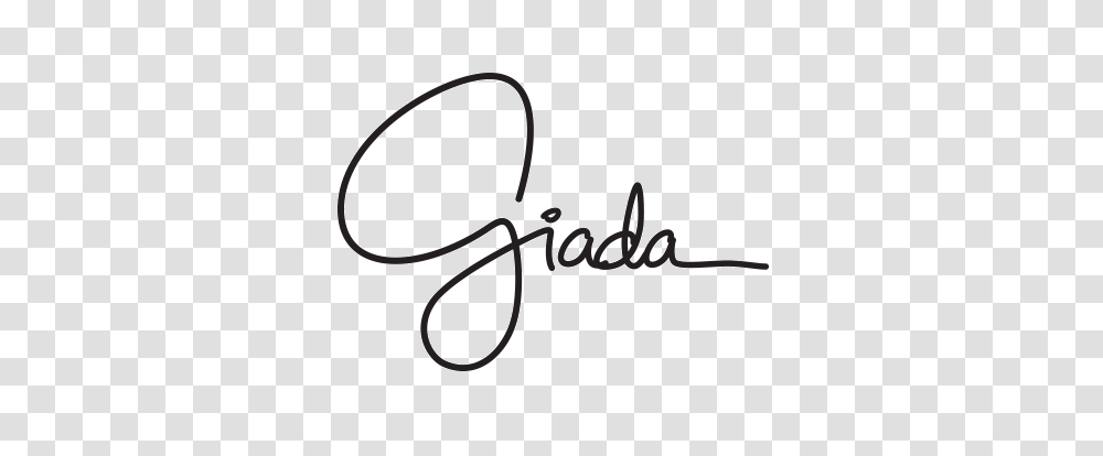 Giada De Laurentiis Has Opened Her First Restaurant, Handwriting, Signature, Autograph Transparent Png