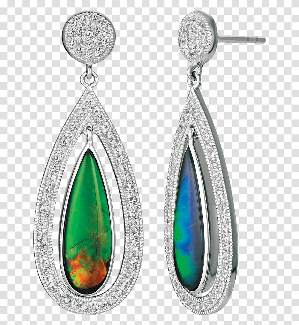 Giana Sterling Silver Sapphire Earrings By Korite Ammolite Earrings, Jewelry, Accessories, Accessory, Gemstone Transparent Png