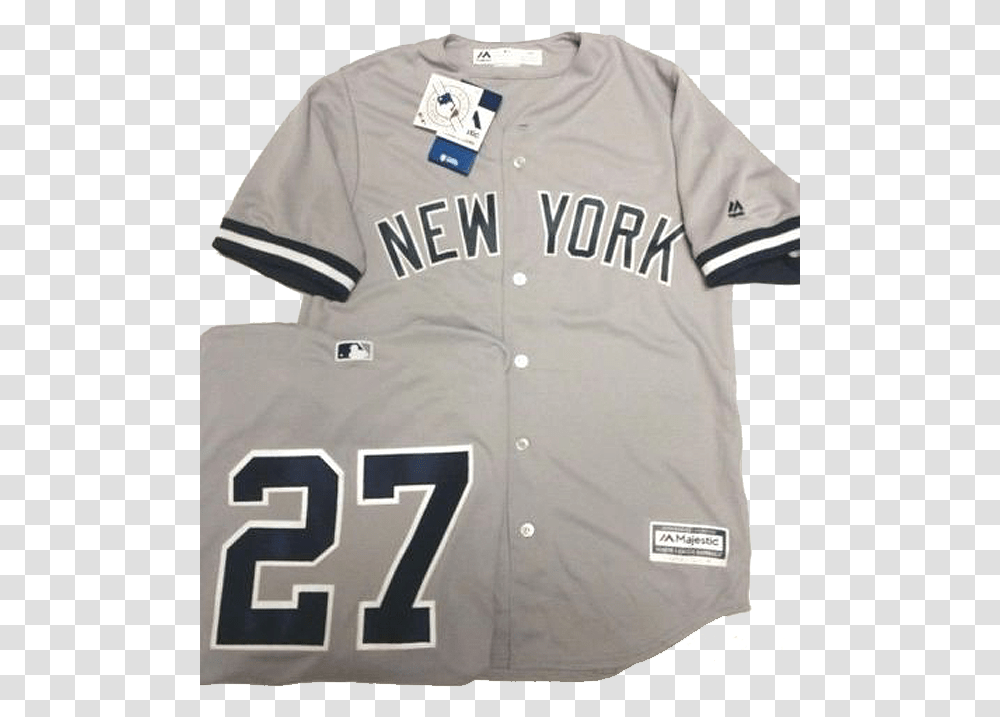 Giancarlo Stanton Jersey Yankees, Apparel, Shirt, Person Transparent Png