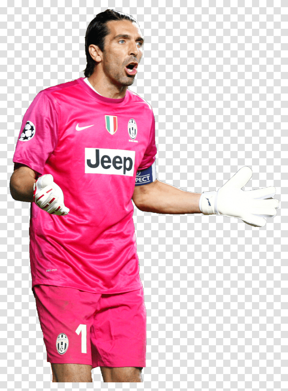 Gianluigi Buffon Football Player, Apparel, Person, Shirt Transparent Png