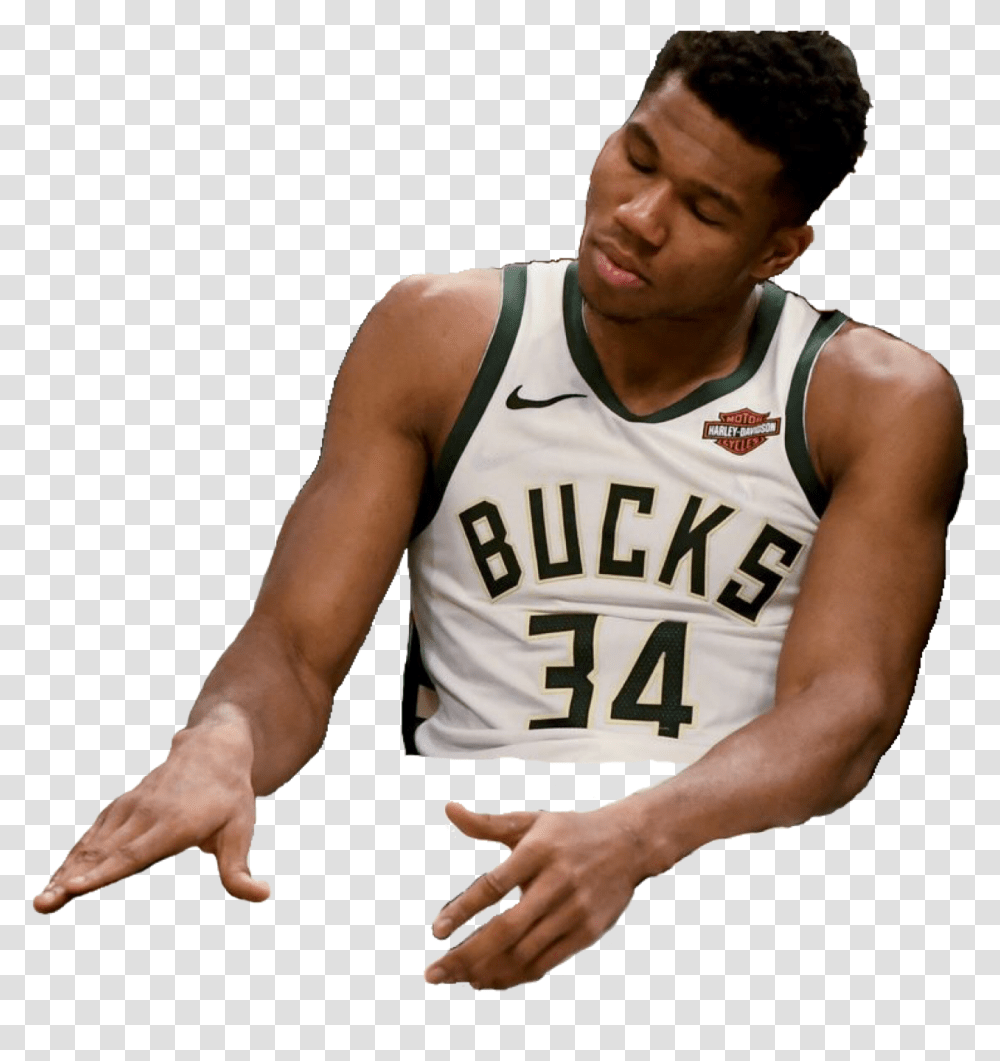 Giannis Antetokounmpo Signs Contract To Basketball Player, T-Shirt, Clothing, Person, People Transparent Png