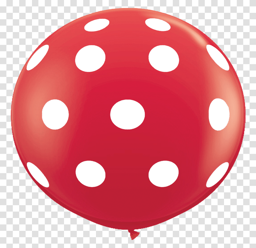 Giant 36 Inch Colored Dots Around Latex Balloons, Sphere Transparent Png