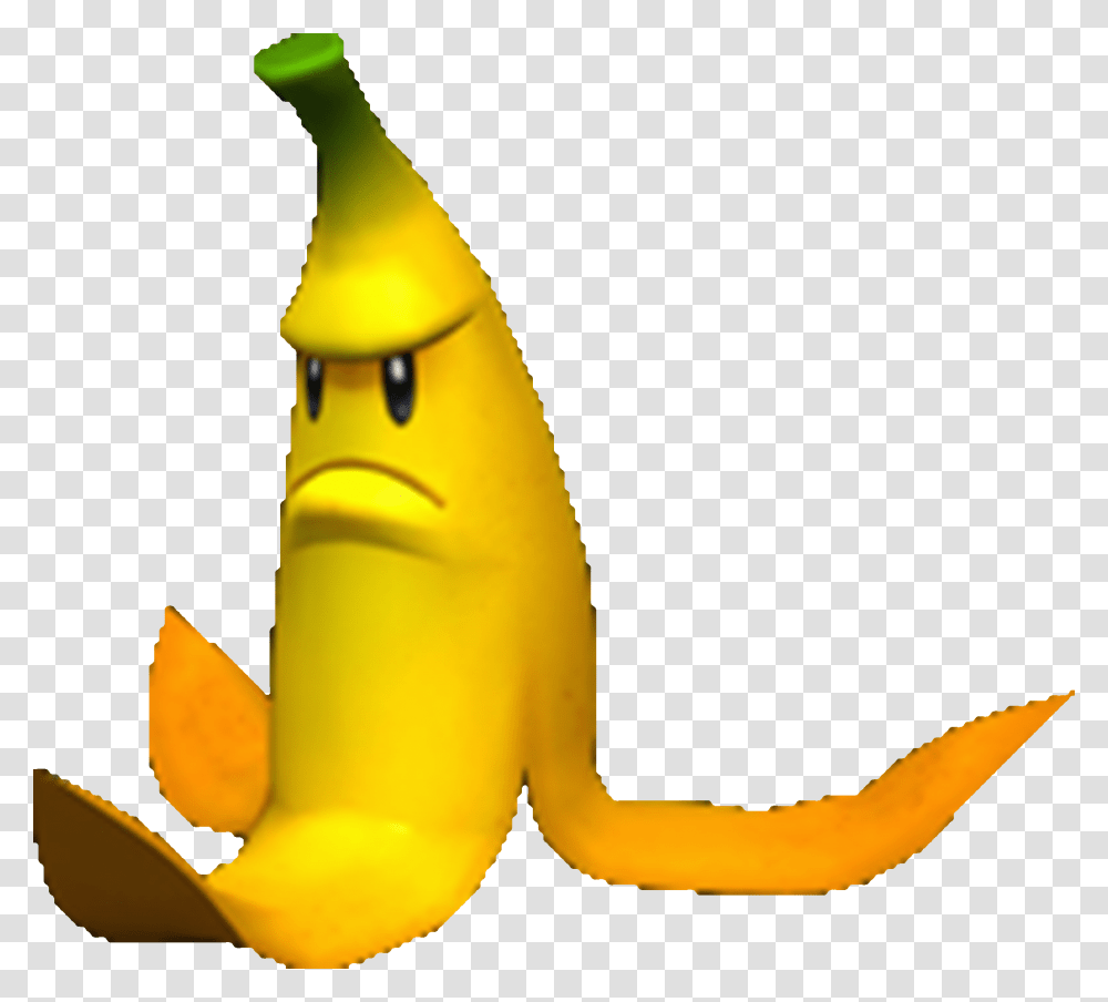 Giant Banana Mario Kart Racing Wiki Fandom Powered, Fruit, Plant, Food, Peel Transparent Png