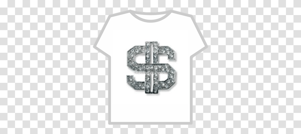 Giant Bling Dollar Sign Roblox Number, Clothing, Apparel, T-Shirt, Text Transparent Png