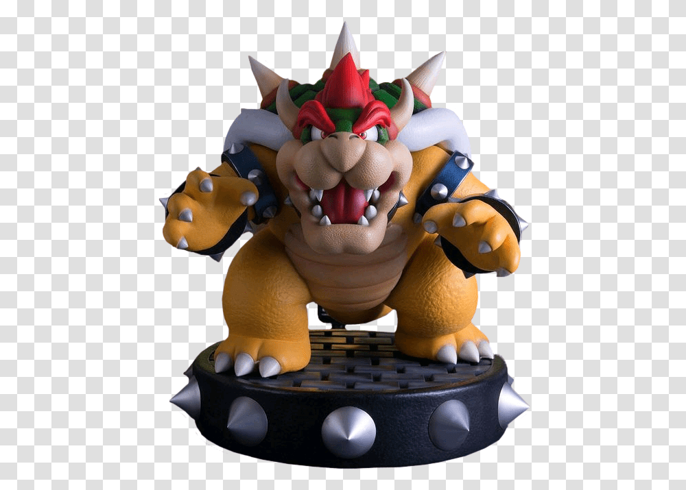 Giant Bowser Figure, Toy, Sweets, Food, Figurine Transparent Png