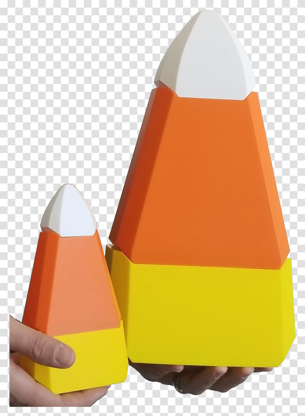 Giant Candy Corn Dish Is The Perfect 3d Print For Halloween Hard, Cone, Person, Human, Triangle Transparent Png