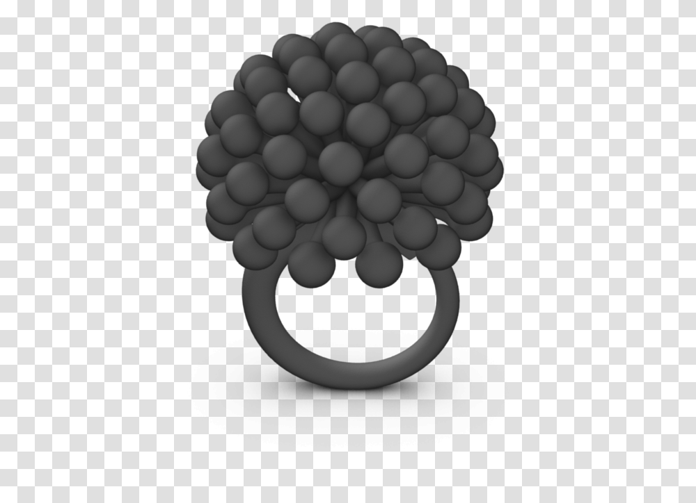 Giant Charcoal Allium Ring Solid, Plant, Grapes, Fruit, Food Transparent Png