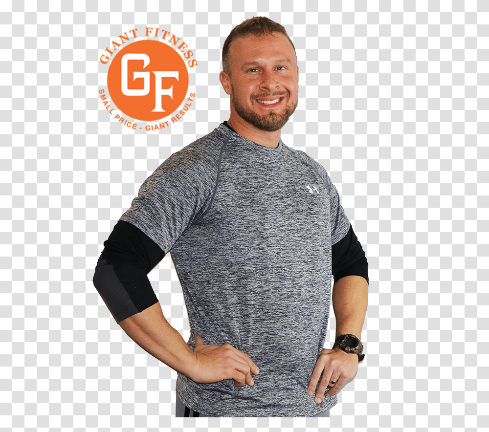 Giant Fitness Personal Trainer Anthony Albanese Man, Sleeve, Apparel, Long Sleeve Transparent Png