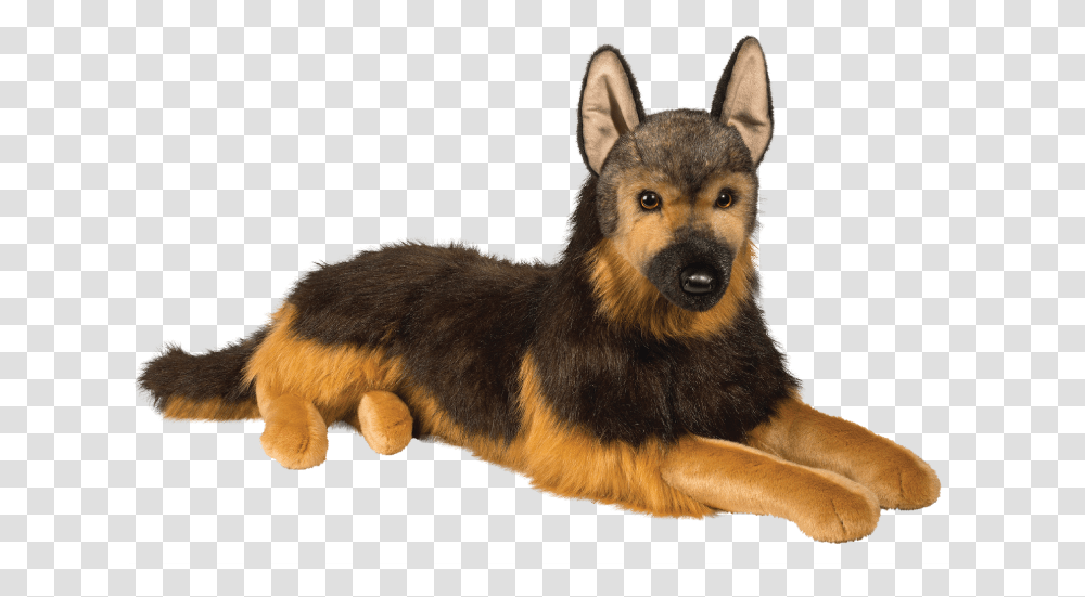 Giant German Shepherd Plush, Dog, Pet, Canine, Animal Transparent Png