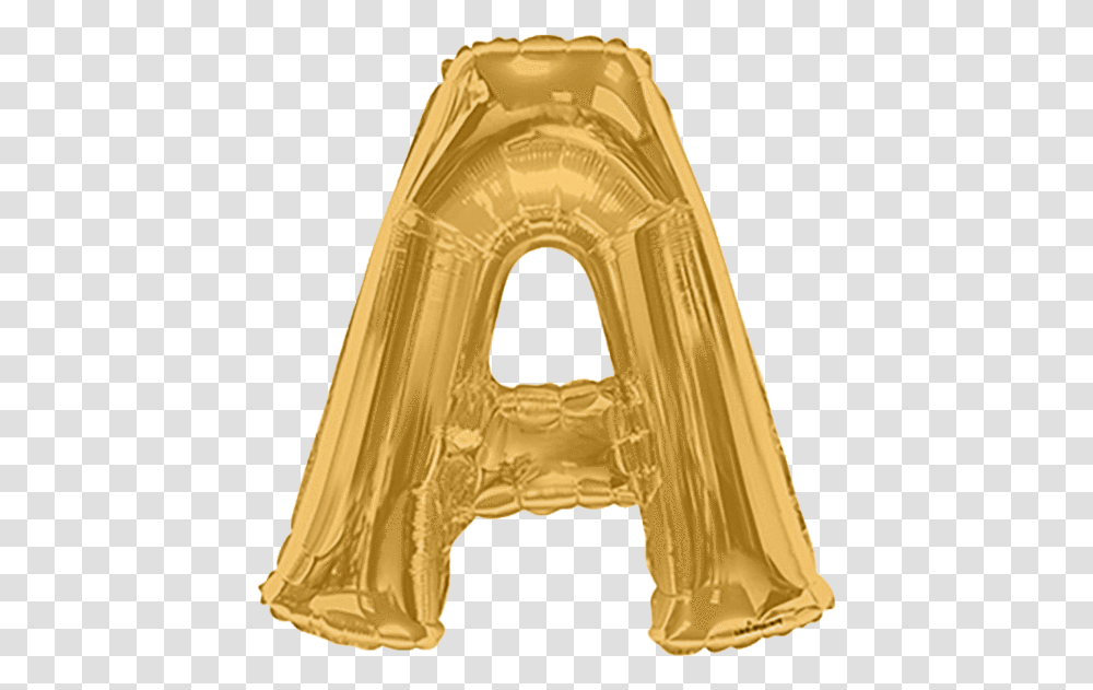 Giant Gold Mylar Balloon Letter A Instaballoons Letters Arch, Evening Dress, Robe, Gown, Fashion Transparent Png