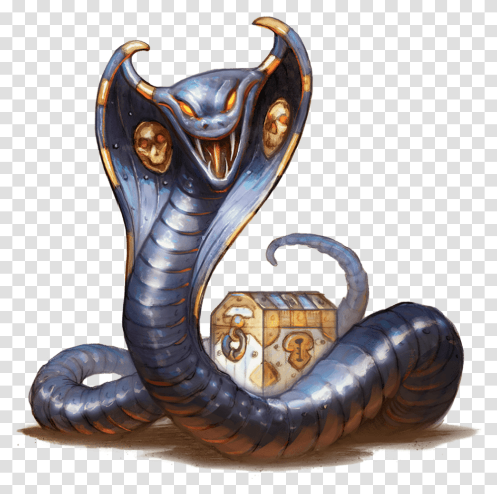 Giant Iron Cobra Iron Cobra Pathfinder, Animal, Reptile, Snake Transparent Png