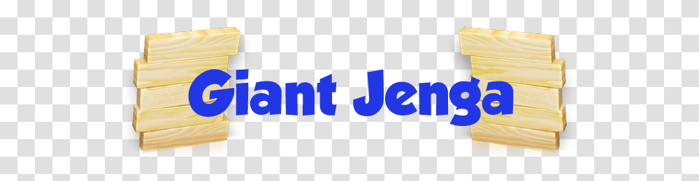 Giant Jenga, Word, Logo Transparent Png