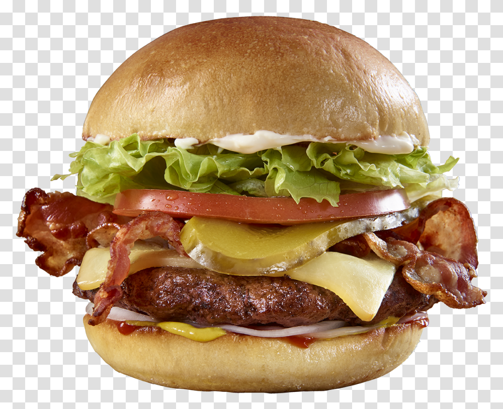 Giant Junior Bacon Cheeseburger Download, Food Transparent Png