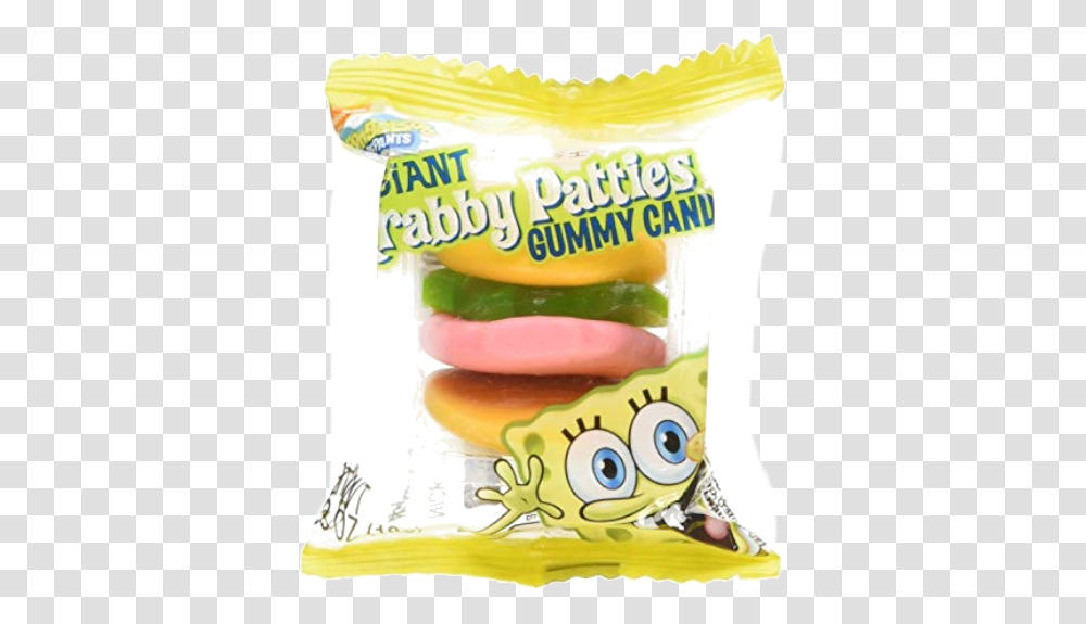 Giant Krabby Patties Gummy Krabby Patty Gummy, Sweets, Food, Confectionery, Bread Transparent Png