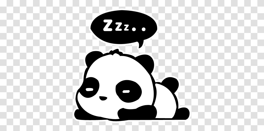 Giant Panda Red Car Drawing Decal Cartoon Cute Panda Drawing, Stencil Transparent Png