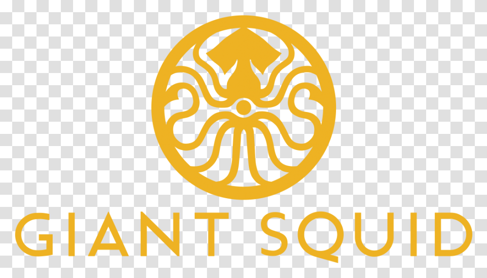 Giant Squid Is A Small Team Of Award Winning Game Developers Giant Squid Studios Logo, Trademark, Badge Transparent Png