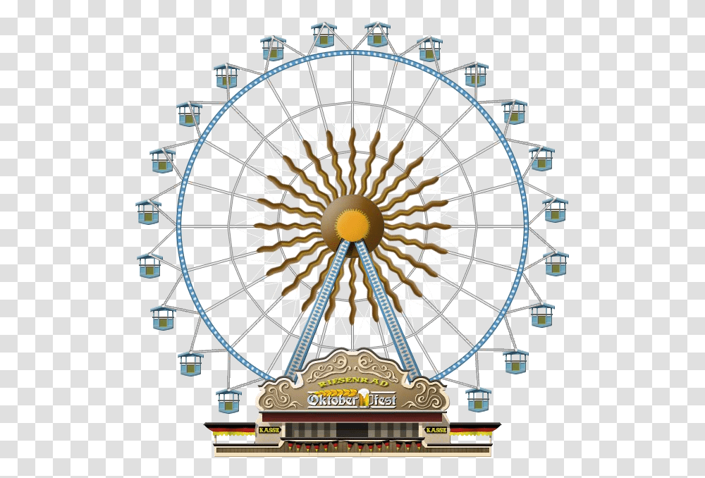Giant Wheel Ride, Ferris Wheel, Amusement Park, Chandelier, Lamp Transparent Png