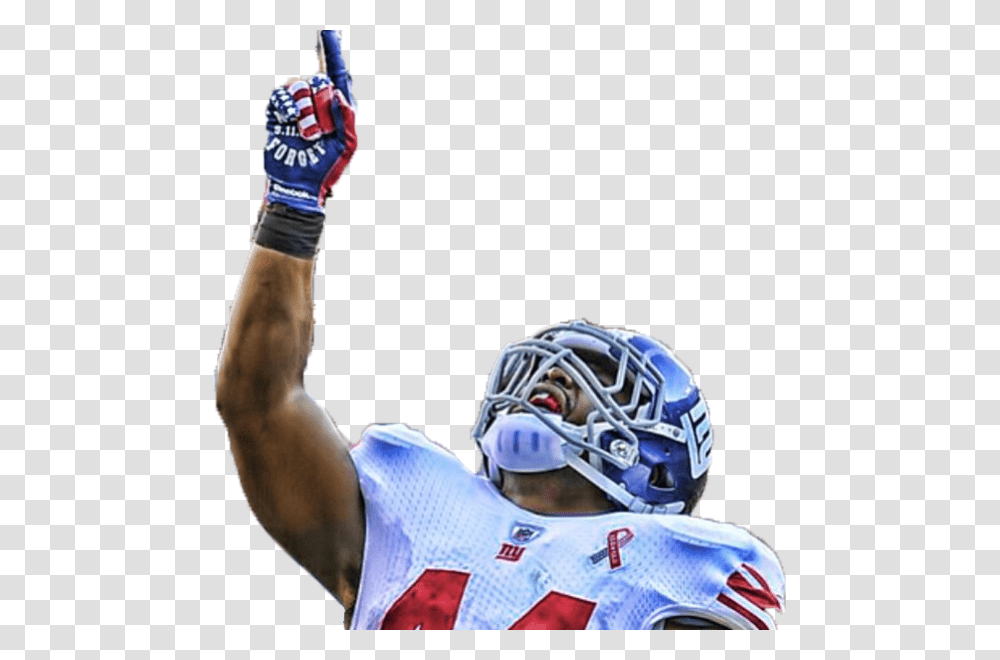 Giants Helmet Football Player, Apparel, Person, Human Transparent Png