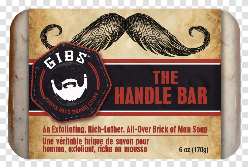 Gibs The Handle Bar Gibs Handle Bar Soap, Poster, Advertisement, Flyer, Paper Transparent Png