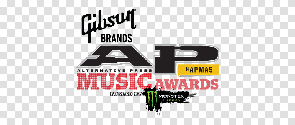 Gibson Brands Ap Music Awards - Fueled By Monster Energy Gibson Guitars, Text, Scoreboard, Building, Urban Transparent Png
