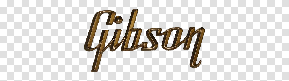 Gibson Guitar Logos Calligraphy, Text, Word, Alphabet, Symbol Transparent Png