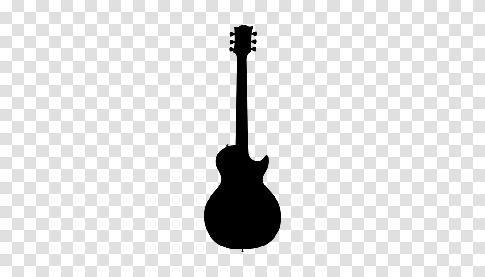 Gibson Guitar Musical Instrument Silhouette, Gray, World Of Warcraft Transparent Png