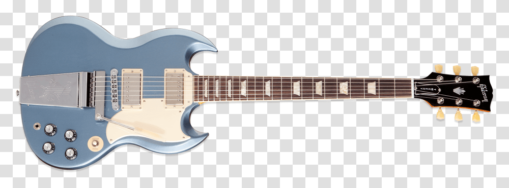 Gibson Jeff Tweedy Sg Epiphone Les Paul Light Blue, Guitar, Leisure Activities, Musical Instrument, Electric Guitar Transparent Png
