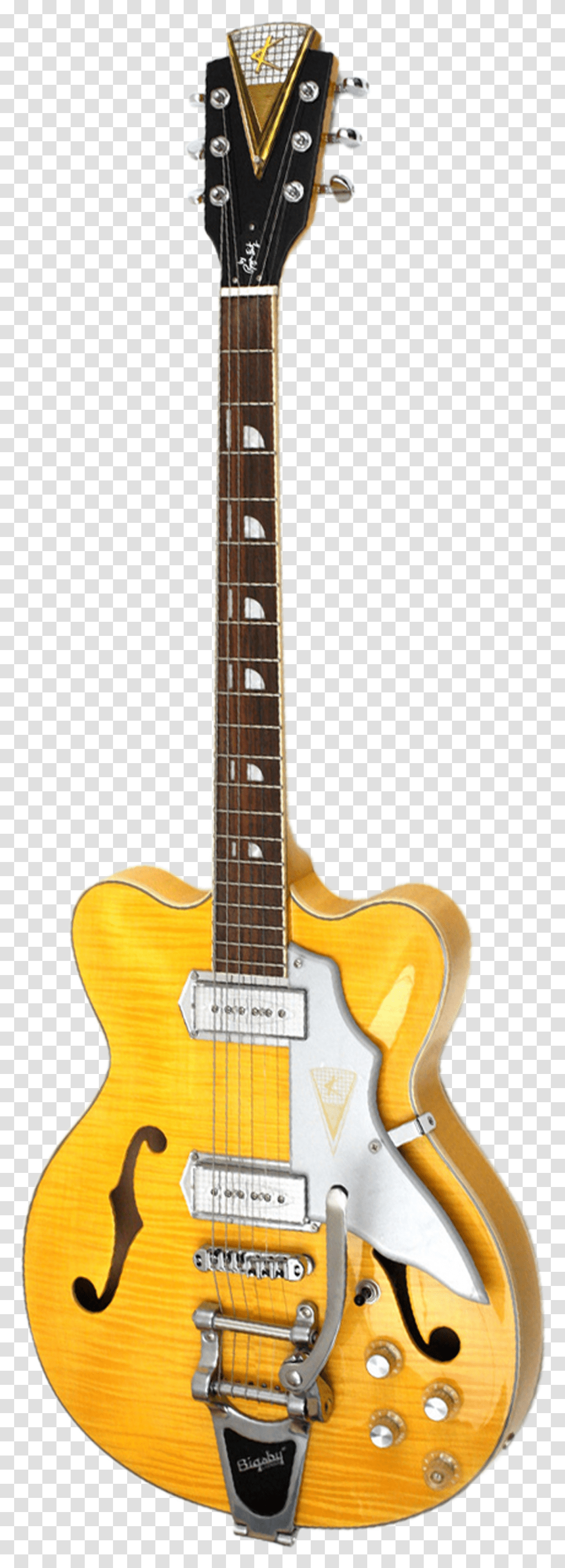 Gibson Les Paul With F Holes Transparent Png