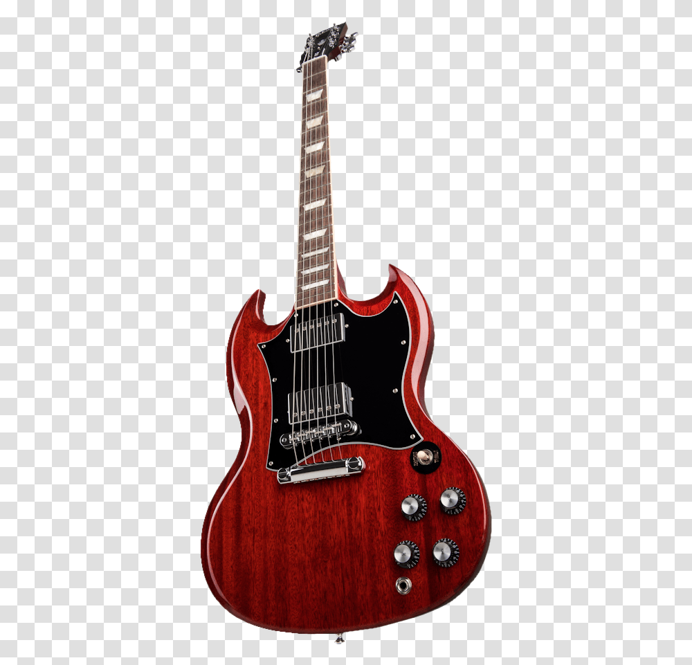 Gibson Sg Standard Electric Guitar Gibson Sg 61 Sideways Vibrola, Leisure Activities, Musical Instrument Transparent Png
