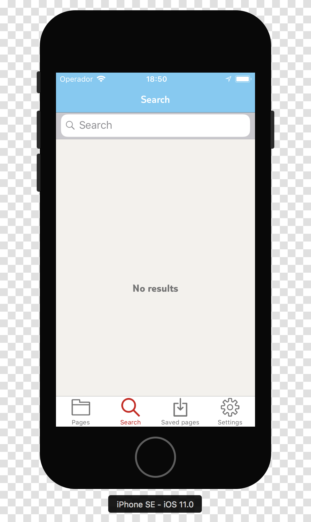 Gif Ios Native Search Bar, Mobile Phone, Electronics, Cell Phone, Iphone Transparent Png