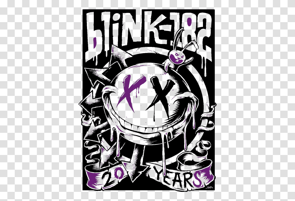 Gif Music Rock Edit Live Era Band Punk Logo Blink 182 Logo De Blink, Light Transparent Png