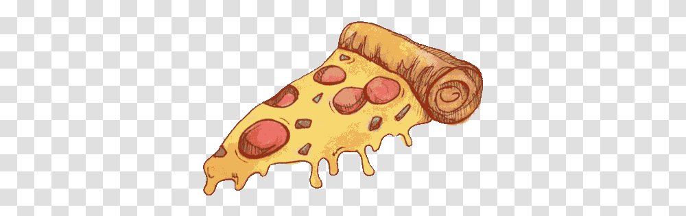 Gif Shared Pizza Gif, Soil, Hand, Food, Art Transparent Png