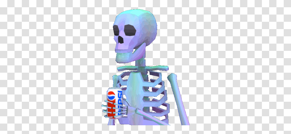 Gifs Goth Pepsi Skeleton Skull Animated Low Poly Skeleton Gif, Robot, Soccer Ball, Football, Team Sport Transparent Png