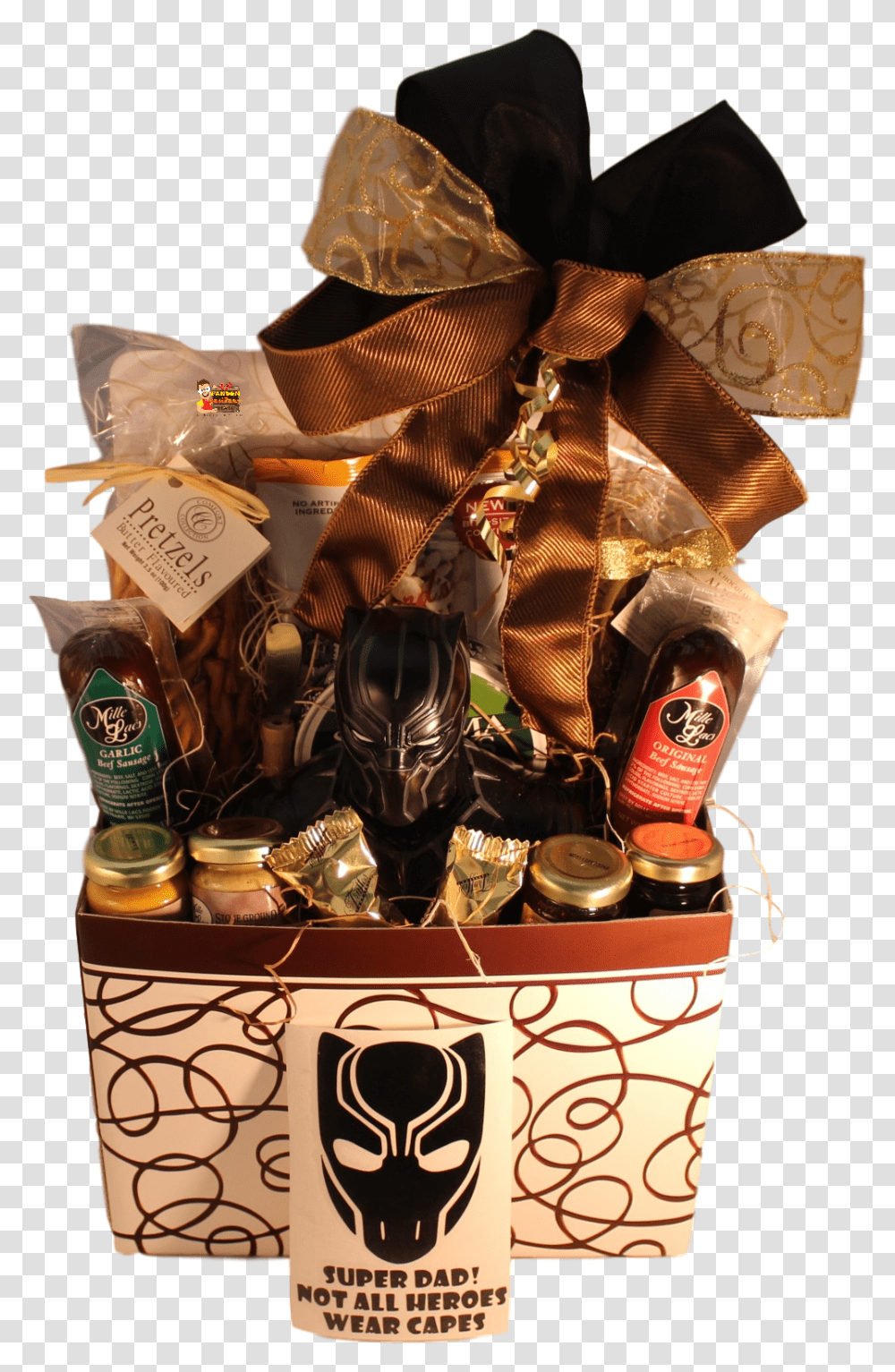 Gift Basket Download Gift Basket Background, Beer, Beverage, Figurine, Treasure Transparent Png