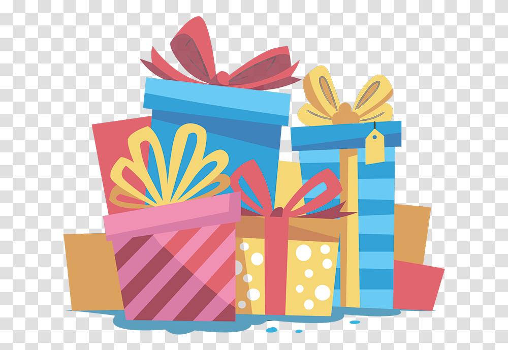 Gift Box Christmas Gifts Vector Transparent Png