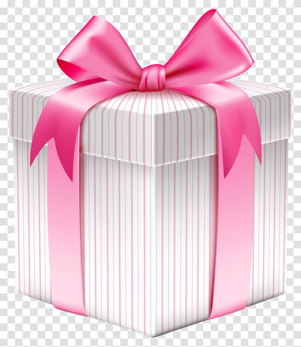 Gift Box Clipart Picture Pink Christmas Gift Transparent Png