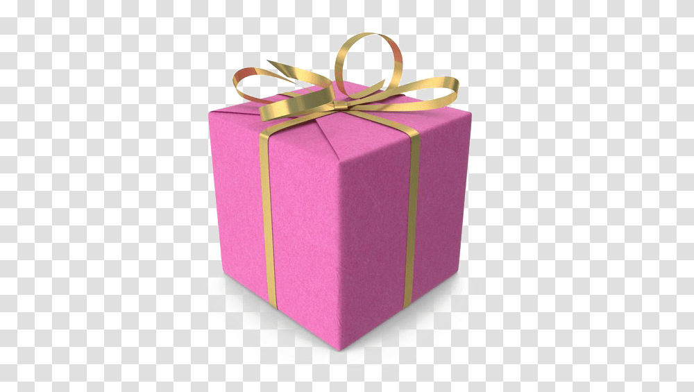Gift Box File Pink Gift Box, Birthday Cake, Dessert, Food, Wedding Cake Transparent Png