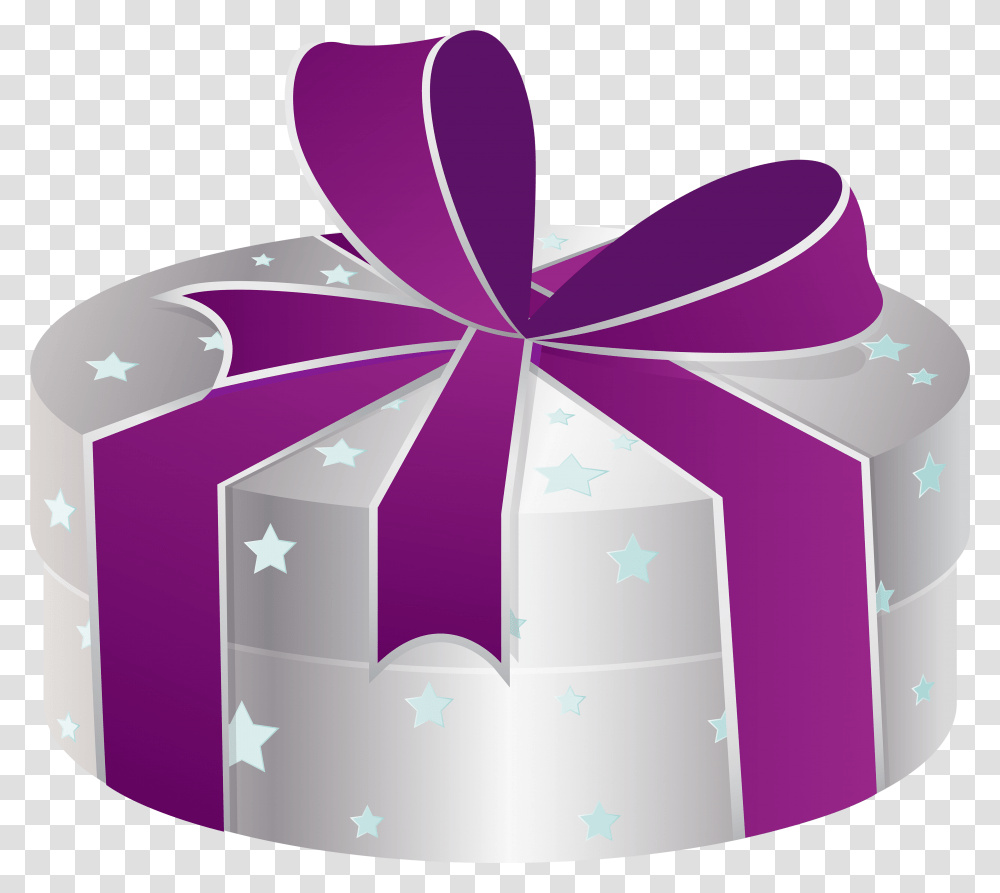 Gift Box With Money Coming Out Silver Gift Transparent Png