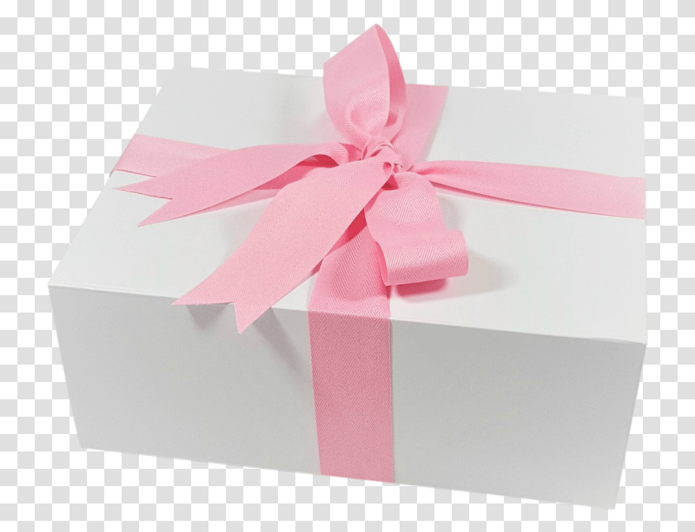 Gift Box With Pink Ribbon Pink Gift Box With Ribbon,  Transparent Png