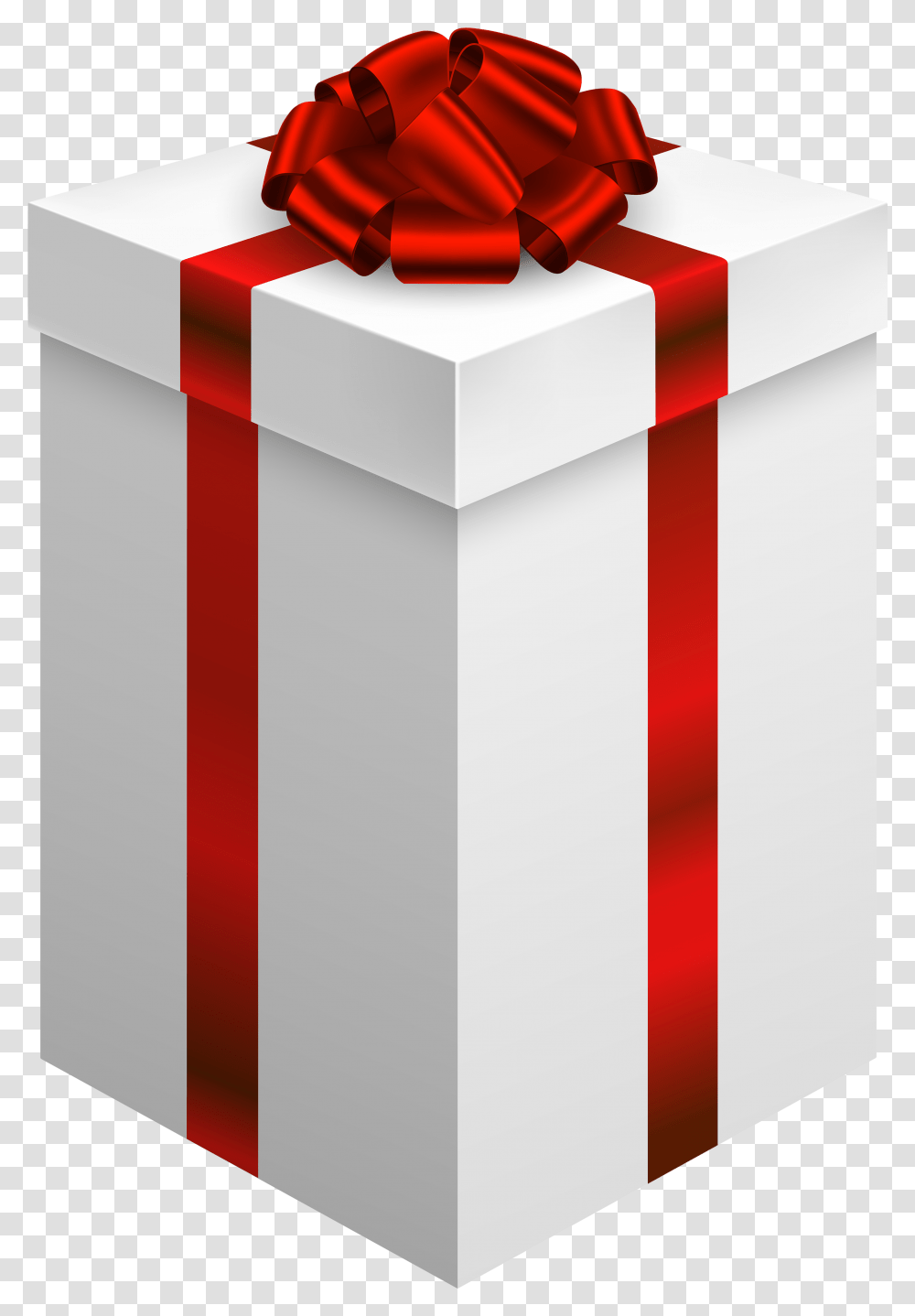 Gift Box With Red Bow Clipart Gift Box Transparent Png
